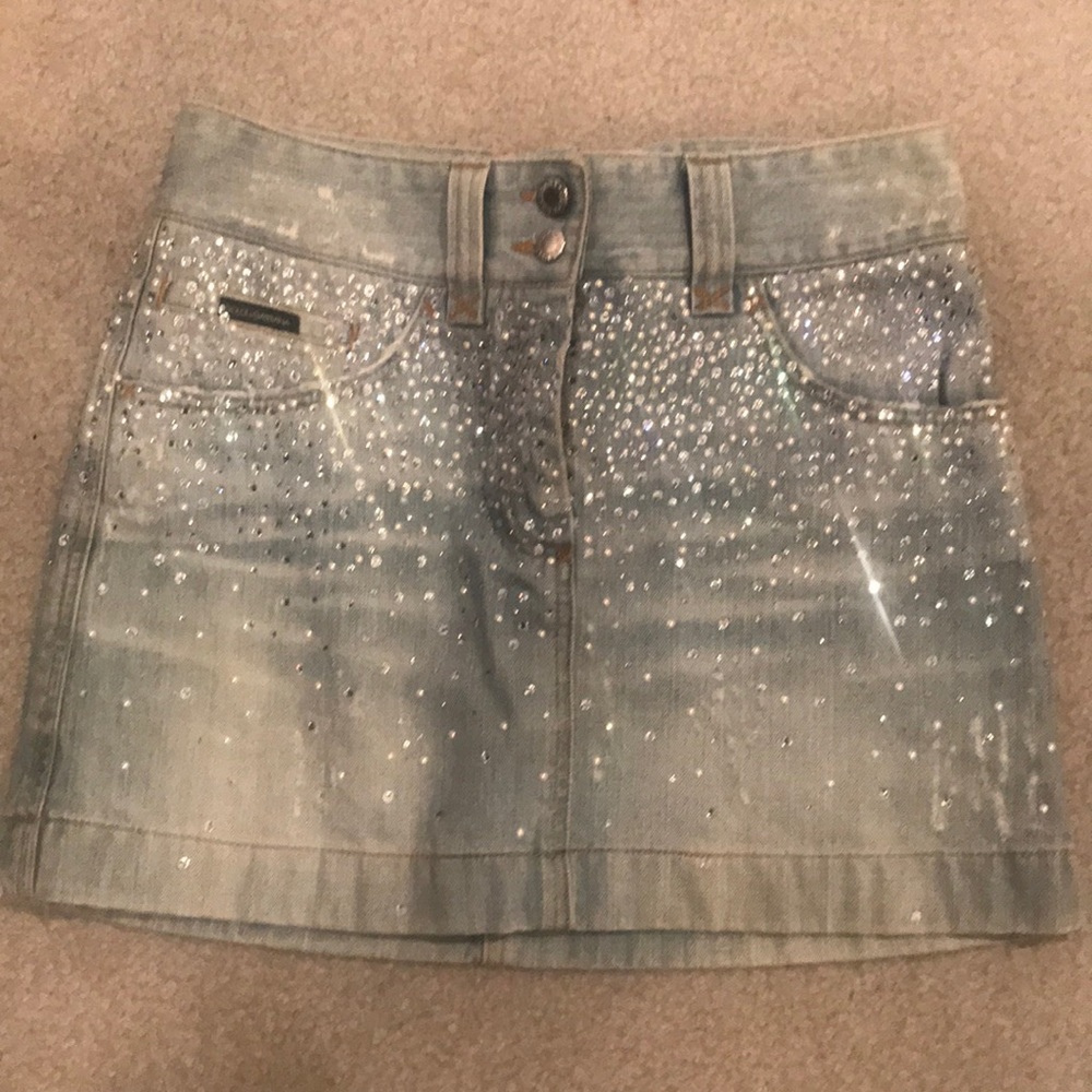 Dolce & Gabbana denim skirt